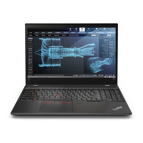 Ноутбук LENOVO ThinkPad P52s, 15.6", IPS, Intel Core i7 8550U 1.8ГГц, 8Гб, 256Гб SSD, nVidia Quadro P500 - 2048 Мб, Windows 10 Professional, 20LB000QRT, черный