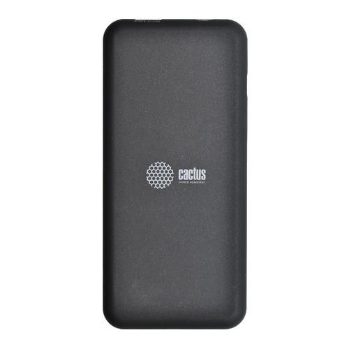 Внешний аккумулятор (Power Bank) CACTUS CS-PBHTWL-6000, 6000мAч, черный