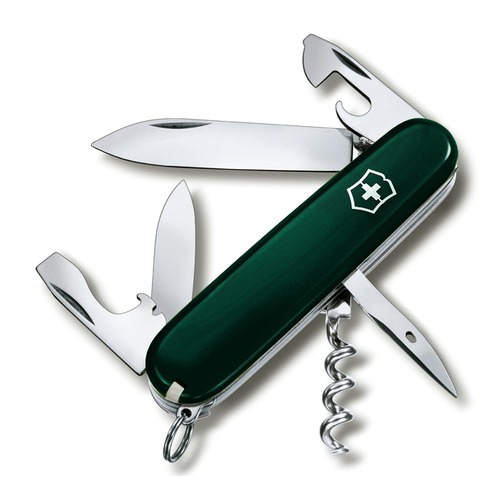 Складной нож VICTORINOX Spartan, 12 функций, темно-зеленый [1.3603.4r]