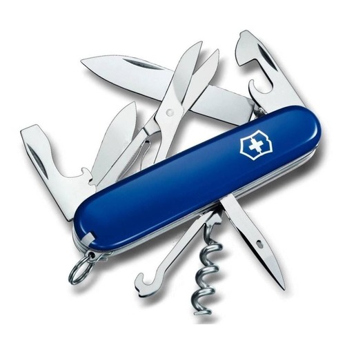 Складной нож VICTORINOX Climber, 14 функций, 91мм, синий