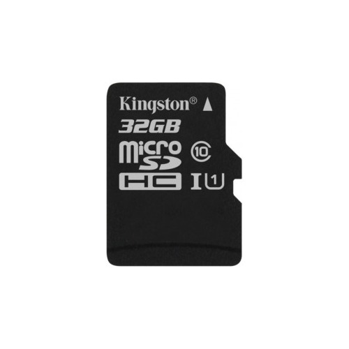 Карта памяти microSDHC UHS-I KINGSTON Canvas Select 32 ГБ, 80 МБ/с, Class 10, SDCS/32GBSP, 1 шт.