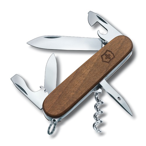 Складной нож VICTORINOX Spartan Wood, 10 функций, 91мм, дерево [1.3601.63]