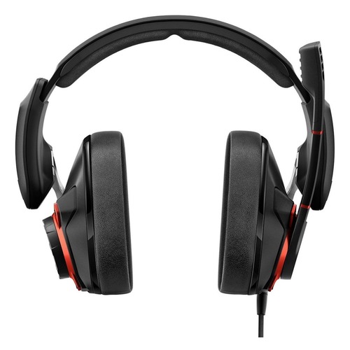 Гарнитура SENNHEISER GSP 600, для компьютера, накладные, черный [507263]