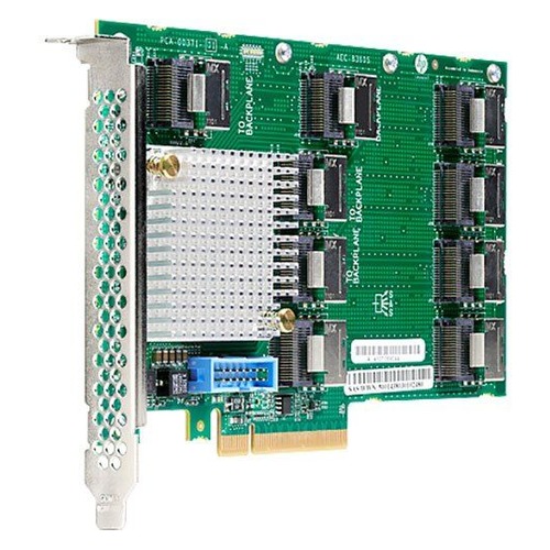 Контроллер HPE 874576-B21 ML350 Gen10 12Gb SAS Expander Card Kit with Cables