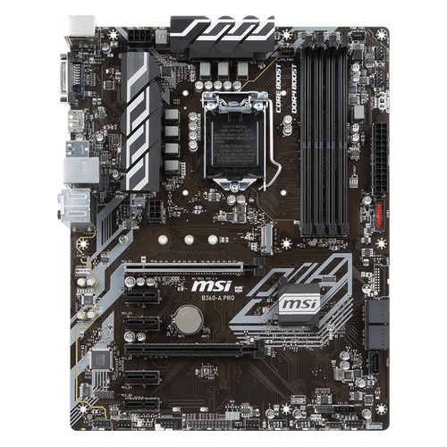 Материнская плата MSI B360-A PRO, LGA 1151v2, Intel B360, ATX, Ret