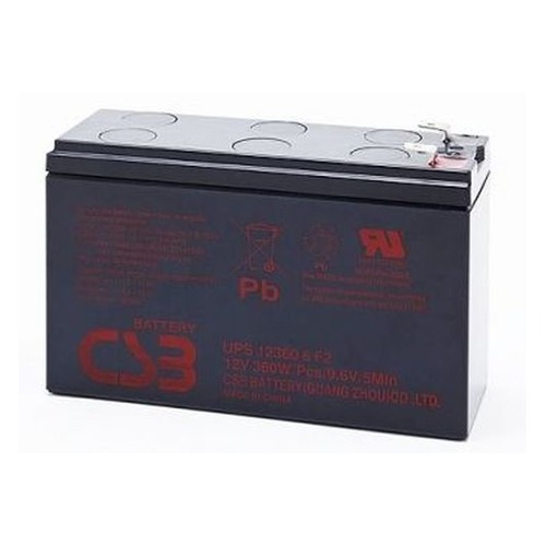 Батарея для ИБП CSB UPS12360 7 F2 12В, 7.5Ач