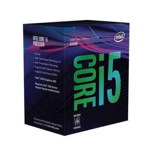 Процессор INTEL Core i5 8400, LGA 1151v2, BOX
