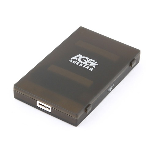 Внешний корпус для HDD/SSD AGESTAR 3UBCP1-6G, черный