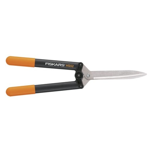 Ножницы для живой изгороди Fiskars SingleStep HS52 черный/оранжевый (1001564)