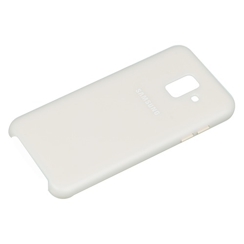 Чехол (клип-кейс) SAMSUNG Dual Layer Cover, для Samsung Galaxy A6 (2018), золотистый [ef-pa600cfegru]