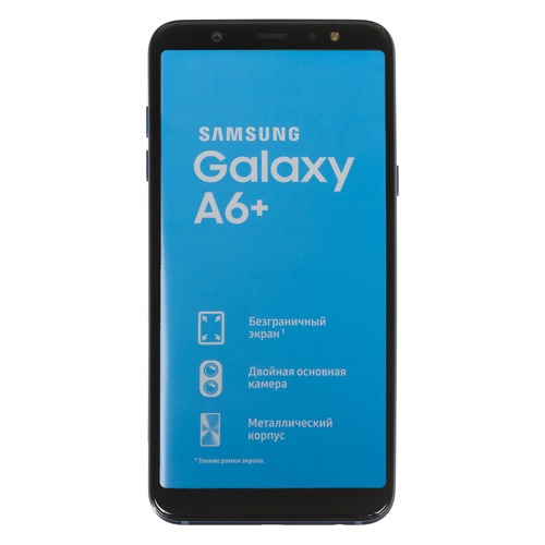 Смартфон SAMSUNG Galaxy A6+ (2018) 32Gb, SM-A605F, синий