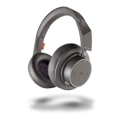 Наушники с микрофоном PLANTRONICS BackBeat GO 600, 3.5 мм/Bluetooth, мониторы, серый [211393-99]