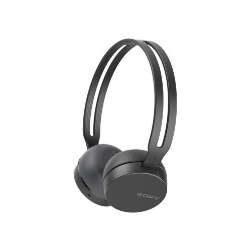 Наушники с микрофоном SONY WH-CH400, Bluetooth, накладные, черный [whch400b.e]