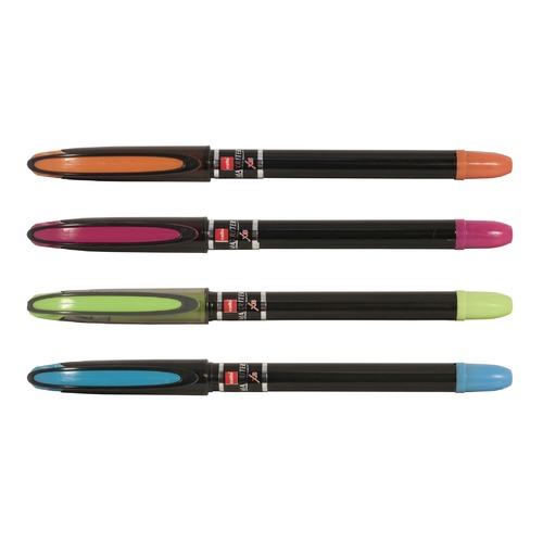 Набор шариковых ручек Cello Maxriter XS Tinted 0.6мм резин. манжета :3 ручки ассорти синие чернила + 20 шт./кор.