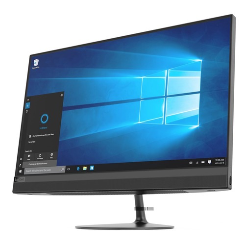 Моноблок LENOVO IdeaCentre 520-24ICB, 23.8", Intel Pentium G5400T, 4Гб, 1000Гб, Intel UHD Graphics 610, DVD-RW, Free DOS, черный [f0dj0023rk]