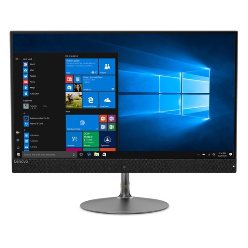 Моноблок LENOVO IdeaCentre 730S-24IKB, 23.8", Intel Core i3 7020U, 8Гб, 16Гб Intel Optane, 1000Гб, AMD Radeon 530 - 2048 Мб, Windows 10, темно-серый [f0dx001crk]