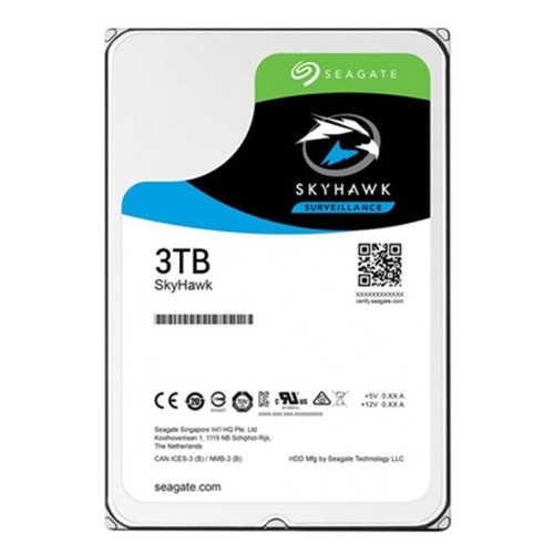 Жесткий диск SEAGATE Skyhawk ST3000VX009, 3Тб, HDD, SATA III, 3.5"