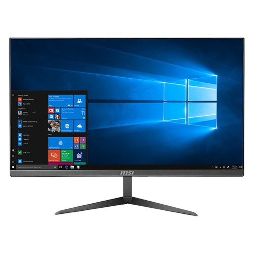 Моноблок MSI Pro 24X 7M-032RU, 23.6", Intel Pentium 4415U, 4Гб, 1000Гб, Intel HD Graphics 610, Free DOS, черный [9s6-aec113-032]