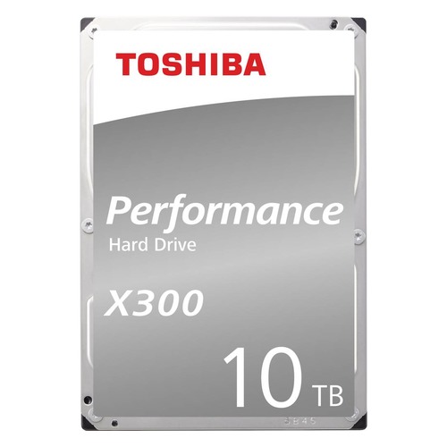 Жесткий диск TOSHIBA X300 HDWR11AEZSTA, 10Тб, HDD, SATA III, 3.5", RTL