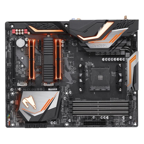 Материнская плата GIGABYTE X470 AORUS GAMING 5 WIFI, SocketAM4, AMD X470, ATX, Ret