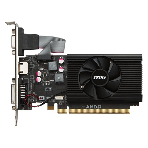 Видеокарта MSI AMD Radeon R7 240 , R7 240 2GD3 64b LP, 2Гб, DDR3, Low Profile, Ret