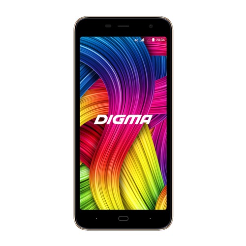 Смартфон DIGMA Linx Base 4G, золотистый