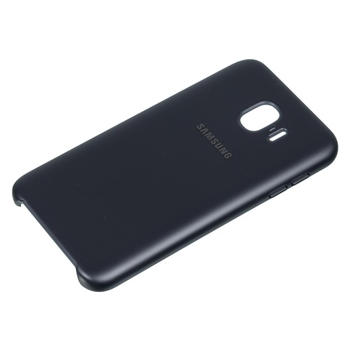 Чехол (клип-кейс) SAMSUNG Dual Layer Cover, для Samsung Galaxy J4 (2018), черный [ef-pj400cbegru]