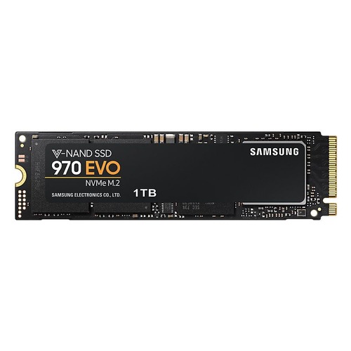 SSD накопитель SAMSUNG 970 EVO MZ-V7E1T0BW 1Тб, M.2 2280, PCI-E x4, NVMe