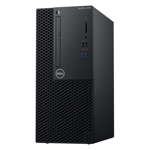 Компьютер DELL Optiplex 3060, Intel Core i5 8500, DDR4 8Гб, 1000Гб, Intel UHD Graphics 630, DVD-RW, Linux, черный [3060-7489]