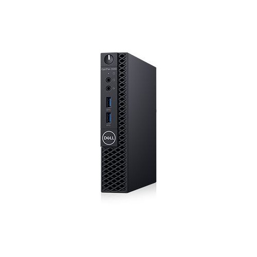 Компьютер DELL Optiplex 3060, Intel Core i3 8100T, DDR4 4Гб, 500Гб, Intel UHD Graphics 630, Linux Ubuntu, черный [3060-7557]