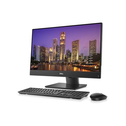 Моноблок DELL Optiplex 7460, 23.8", Intel Core i5 8500, 8Гб, 256Гб SSD, Intel UHD Graphics 630, Windows 10 Professional, черный [7460-0878]