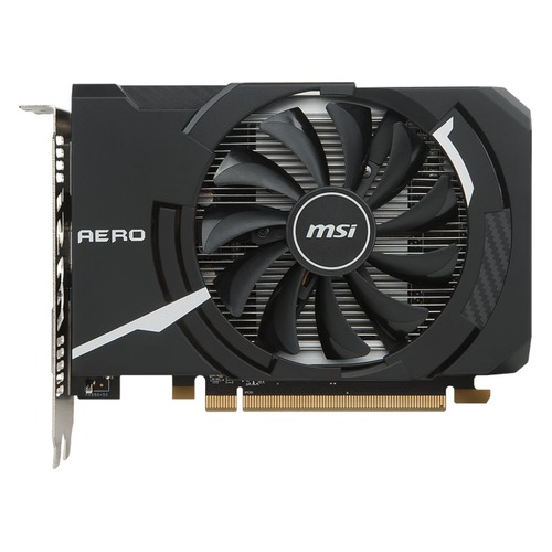 Видеокарта MSI AMD Radeon RX 550 , Radeon RX 550 AERO ITX 4G OC, 4Гб, GDDR5, OC, Ret