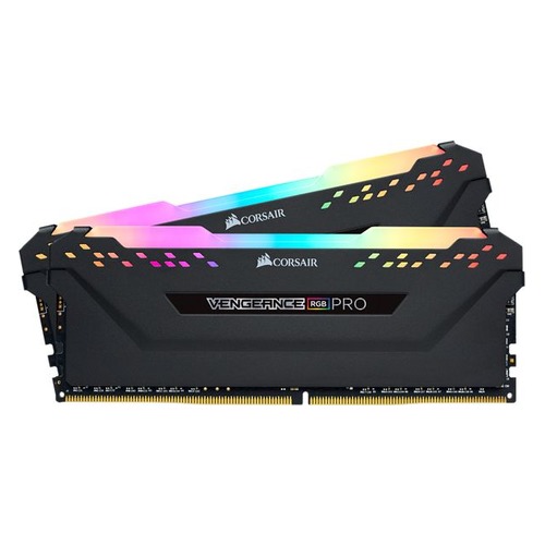 Модуль памяти CORSAIR Vengeance RGB Pro CMW16GX4M2C3000C15 DDR4 - 2x 8Гб 3000, DIMM, Ret