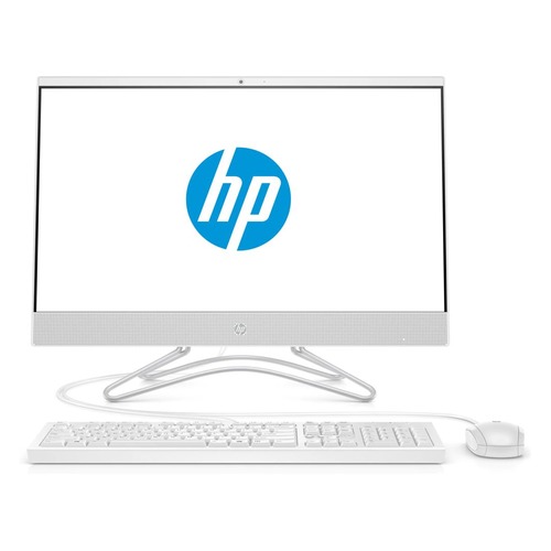 Моноблок HP 24-f0025ur, 23.8", Intel Core i3 8130U, 8Гб, 1000Гб, 128Гб SSD, NVIDIA GeForce GT MX110 - 2048 Мб, DVD-RW, Free DOS 2.0, белый [4gv46ea]