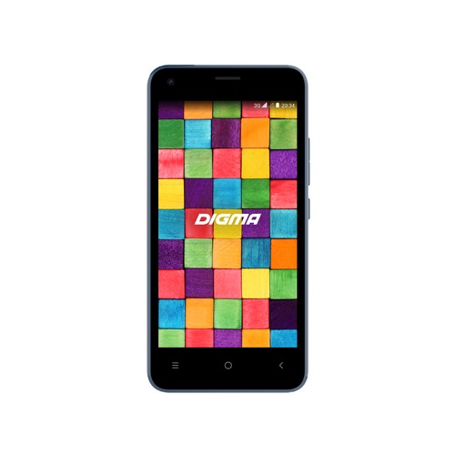 Смартфон DIGMA Argo 3G 8Gb, LINX, синий