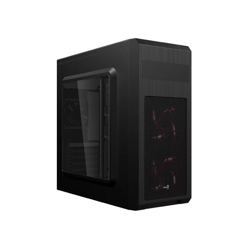 Корпус ATX AEROCOOL SI-5101 Advance, Midi-Tower, без БП, черный