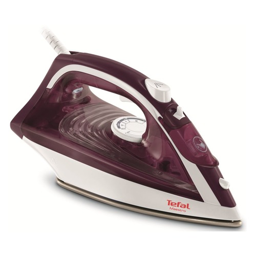 Утюг TEFAL FV1844E0, 2300Вт, белый/ бордовый [1830006975]