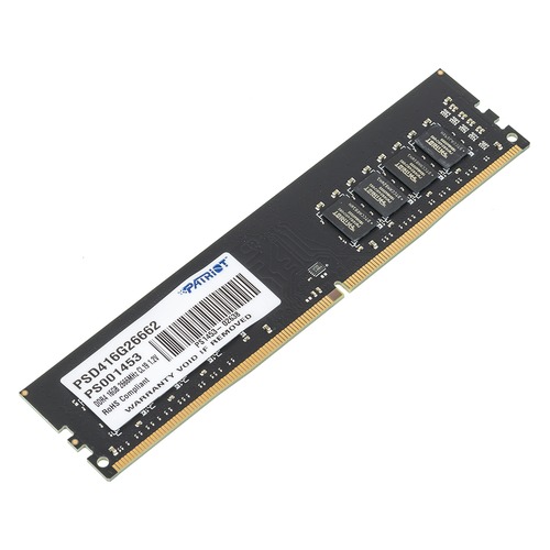 Модуль памяти PATRIOT Signature PSD416G26662 DDR4 - 16Гб 2666, DIMM, Ret