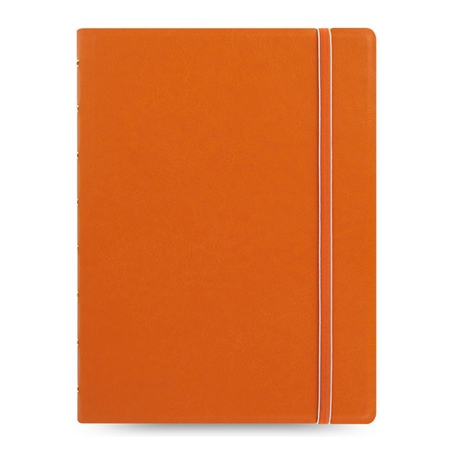 Тетрадь Filofax CLASSIC BRIGHT A5 PU 56л линейка съемные листы спираль двойная оранжевый