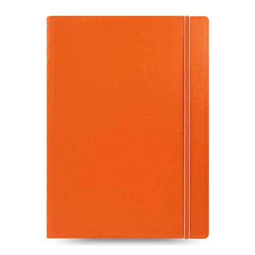 Тетрадь Filofax CLASSIC BRIGHT A4 PU 56л линейка съемные листы спираль двойная оранжевый