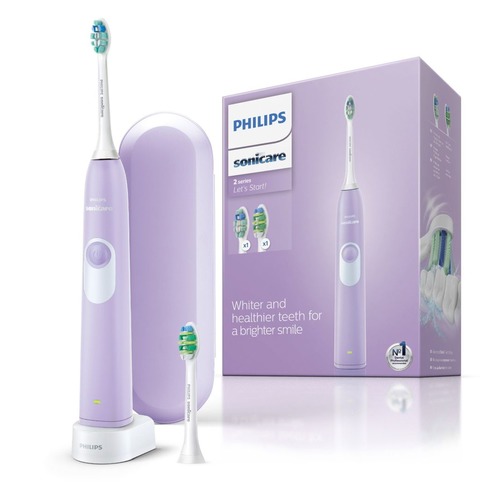 Электрическая зубная щетка PHILIPS Sonicare 2 Series HX6212/88 сиреневый