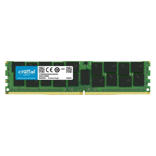 Память DDR4 Crucial CT16G4RFD8266 16Gb DIMM ECC Reg PC4-21300 CL19 2666MHz