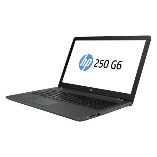 Ноутбук HP 250 G6, 15.6", Intel Core i3 7020U 2.3ГГц, 8Гб, 256Гб SSD, AMD Radeon 520 - 2048 Мб, Free DOS 2.0, 4LT15EA, темно-серебристый