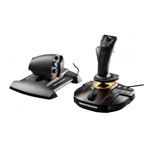 Джойстик проводной THRUSTMASTER T-16000M FCS Hotas черный [2960778]