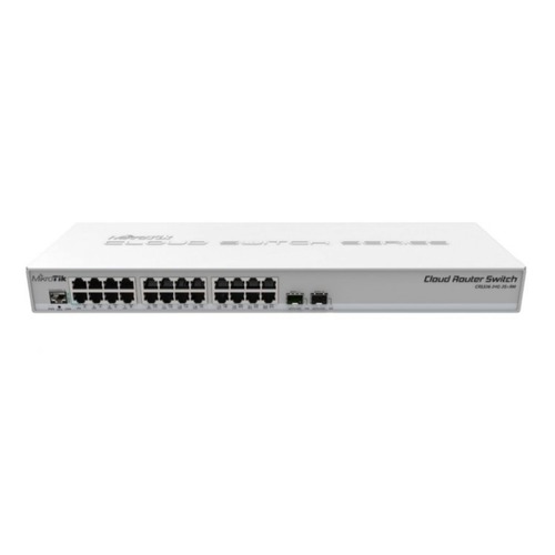 Коммутатор MIKROTIK CRS326-24G-2S+RM, CRS326-24G-2S+RM