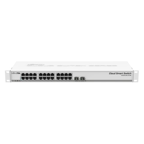 Коммутатор MIKROTIK CSS326-24G-2S+RM