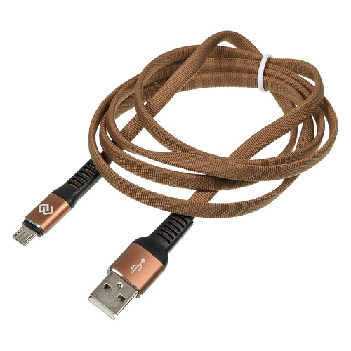 Кабель DIGMA USB A (m), micro USB B (m), 1.2м, коричневый