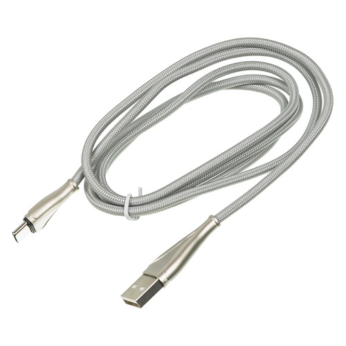 Кабель DIGMA USB A (m), USB Type-C (m), 1.2м, серебристый