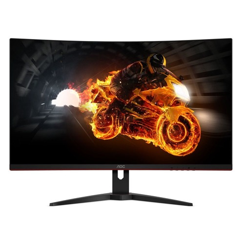 Монитор игровой AOC Gaming C32G1 31.5" черный/красный