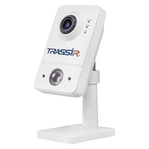 Видеокамера IP TRASSIR TR-D7121IR1W, 1080p, 2.8 мм, белый